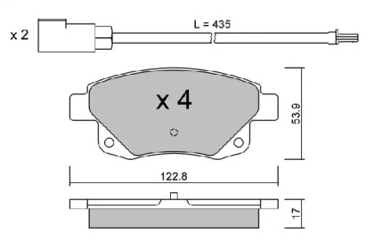 AISIN BPFO-2005